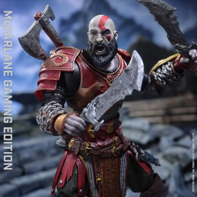 Kratos God of War Ragnarok McFarlane Elite Edition Mcfarlane Toys