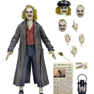 Ultimate Beetlejuice Tour Guide The Bio-Exorcist (Bitelchus) - Neca