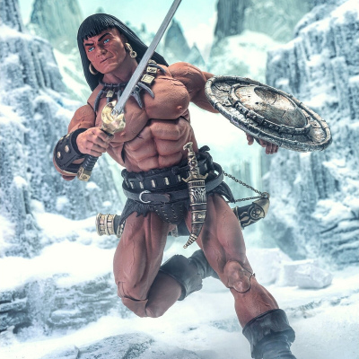 CONAN THE BARBARIAN FRAZETTA ICON COLLECTIBLES 1/12